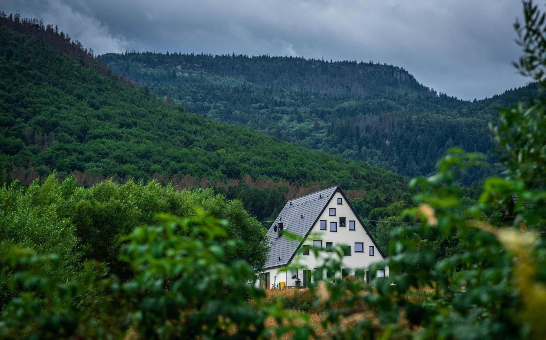 Otulina Dom W Gorach Stolowych Pod Szczelincem Pogranicze Pl-Cz Radkow Eksteriør bilde